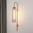 GobekUsa Glass Sconce Wall Lamp for Bedroom Living Room