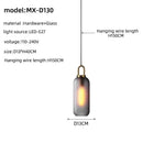GobekUsa Glass Staircase Chandelier: Luxury LED Large Chandelier for Living & Dining Room
