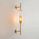 GobekUsa Brass Glass Wall Lamp for Bedroom, Living Room, Aisle - Nordic Design
