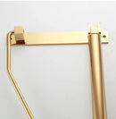 GobekUsa Brass Gold Wall Clothing Hanger Holder Organizer Rack for Folding Drying