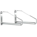 GobekUsa Brass Gold Wall Clothing Hanger Holder Organizer Rack for Folding Drying