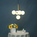 GobekUsa Golden Glass Balls Chandelier Ceiling Light for Elegant Home Decor