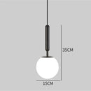 GobekUsa Golden Glass Balls Chandelier Ceiling Light for Elegant Home Decor