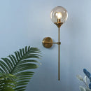 GobekUsa Golden Glass Wall Sconces | Modern Nordic Lights for Home Decor