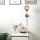 GobekUsa Golden Glass Wall Sconces | Modern Nordic Lights for Home Decor