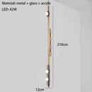 GobekUsa Gray Glass LED Chandeliers: Modern Art Deco Lighting for Dining Room, Kitchen & Parlor