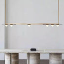 GobekUsa Gray Glass LED Chandeliers: Modern Art Deco Lighting for Dining Room, Kitchen & Parlor