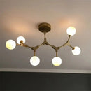 GobekUsa Iron Magic Molecular Pendant Lights for Living Room Dining Room Decor