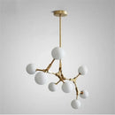 GobekUsa Iron Magic Molecular Pendant Lights for Living Room Dining Room Decor