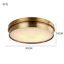 GobekUsa Brass LED Ceiling Lights - Modern Home Lighting Flush Mount Luminaire