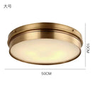 GobekUsa Brass LED Ceiling Lights - Modern Home Lighting Flush Mount Luminaire
