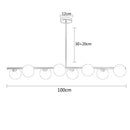 GobekUsa Brass LED Pendant Lights for Home Decor and Indoor Lighting