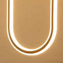 GobekUsa LED U-shaped Bar Chandelier for Dining Living Bedroom - Nordic Minimalist Style