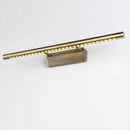 GobekUsa Modern Metal Bronze LED Wall Mounted Vanity Light with Slim Design and Warm White Lighting, 16"/21.5" Wide