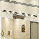 GobekUsa Modern Metal Bronze LED Wall Mounted Vanity Light with Slim Design and Warm White Lighting, 16"/21.5" Wide