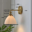 GobekUsa LED Wall Lamp Sconce Up Down Rotate Pull Chain Switch Modern Stair Light Fixtures