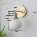 GobekUsa LED Wall Lamp Sconce Up Down Rotate Pull Chain Switch Modern Stair Light Fixtures