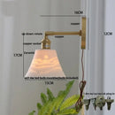 GobekUsa LED Wall Lamp Sconce Up Down Rotate Pull Chain Switch Modern Stair Light Fixtures