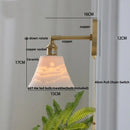 GobekUsa LED Wall Lamp Sconce Up Down Rotate Pull Chain Switch Modern Stair Light Fixtures
