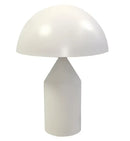GobekUsa Atollo Metal LED Table Lamp | Mushroom Design for Desk, Bedroom, Living Room