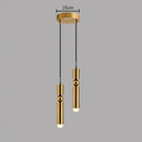 GobekUsa Brass Pendant Light - Modern Minimalist Nordic Bar Small LED Hang Lamp