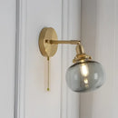 GobekUsa Glass Ball Wall Sconce Modern Wandlamp Stair Light for Bedroom Bathroom Mirror