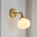GobekUsa Glass Ball Wall Sconce Modern Wandlamp Stair Light for Bedroom Bathroom Mirror