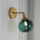 GobekUsa Glass Ball Wall Sconce Modern Wandlamp Stair Light for Bedroom Bathroom Mirror