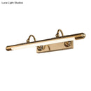 GobekUsa Modern Brass Wall Mounted Lamp with LED Vanity Lighting and 2 Arms