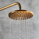 GobekUsa Brass Shower Set with 8" Rainfall Head, Wall Mounted Bathtub Faucet