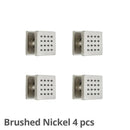 GobekUsa Brass Square Body Spray Shower Jets for Luxury Spa Massage Experience