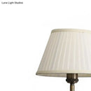 GobekUsa Modern Swing Arm Paper Wall Mount Lamp with Shade - 1 Light White/Beige Sconce for Living Room