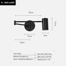 GobekUsa Adjustable Swing Arm Wall Lamp for Bedroom, Restaurant, and Luxury Ambiance