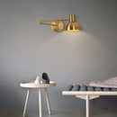 GobekUsa Adjustable Swing Arm Wall Lamp for Bedroom, Restaurant, and Luxury Ambiance