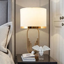 GobekUsa Brass Table Lamp: Modem Luxury Antique Gold Lighting for Home Decor & Office Room