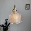 GobekUsa Glass LED Pendant Light Fixture for Modern Home Decor