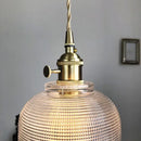 GobekUsa Glass LED Pendant Light Fixture for Modern Home Decor