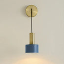 GobekUsa Brass Wall Lamp: Minimalist Nordic Style Sconce for Living, Bathroom, Aisle Lighting
