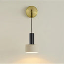 GobekUsa Brass Wall Lamp: Minimalist Nordic Style Sconce for Living, Bathroom, Aisle Lighting