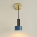 GobekUsa Brass Wall Lamp: Minimalist Nordic Style Sconce for Living, Bathroom, Aisle Lighting