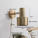 GobekUsa LED Wall Lamp with Pull Chain Switch for Modern Home Decor