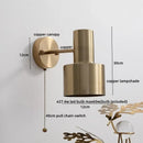 GobekUsa LED Wall Lamp with Pull Chain Switch for Modern Home Decor