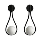 GobekUsa Brass Wall Sconce Glass Ball Modern LED Lighting