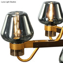 GobekUsa Modern Conical Porch Wall Mount Glass Light Fixture with 1-Light