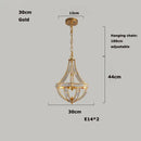 GobekUsa Bronze Black Chrome Gold Globe LED Chandelier for Living Room