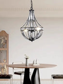 GobekUsa Bronze Black Chrome Gold Globe LED Chandelier for Living Room