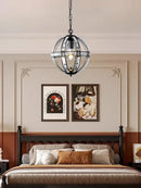 GobekUsa Bronze Black Chrome Gold Globe LED Chandelier for Living Room