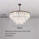 GobekUsa Cloud Glass LED Pendant Light - Dimmable Designer Home Decoration