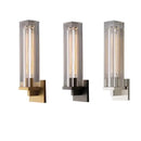 GobekUsa Bronze Copper Crystal Wall Lamps Luxury Lighting Fixture for Aisle Bedside Decor.