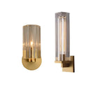 GobekUsa Bronze Copper Crystal Sconce Wall Lamps for Living Room & Bedroom